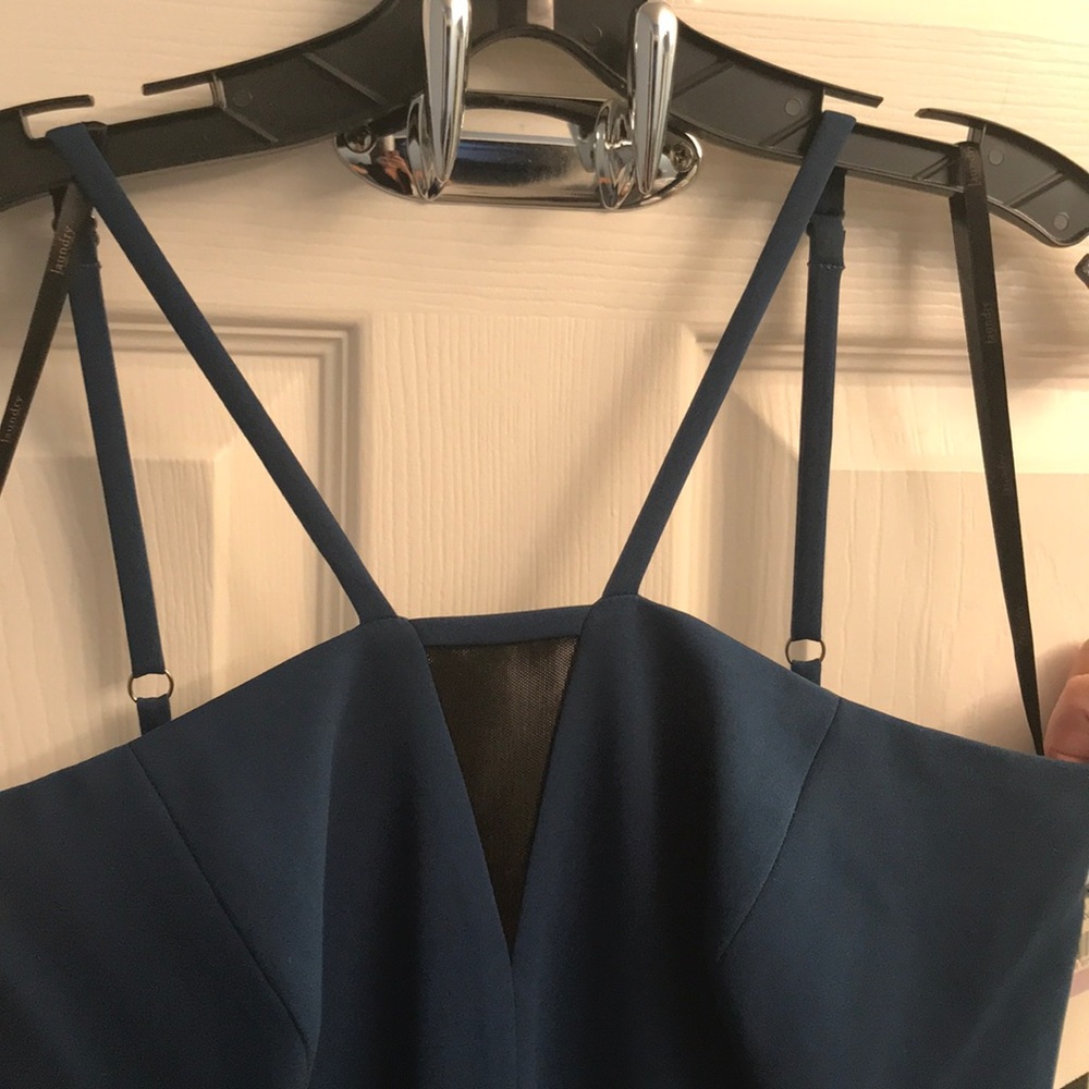 Laundry by Shelli Segal blue evening gown 6 NWT - Picture 3 of 5